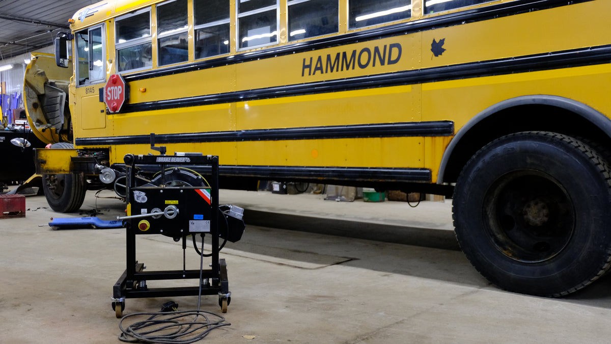 Hammond Bus Doubles The Life Of Their Disc Brakes Brake Beaver